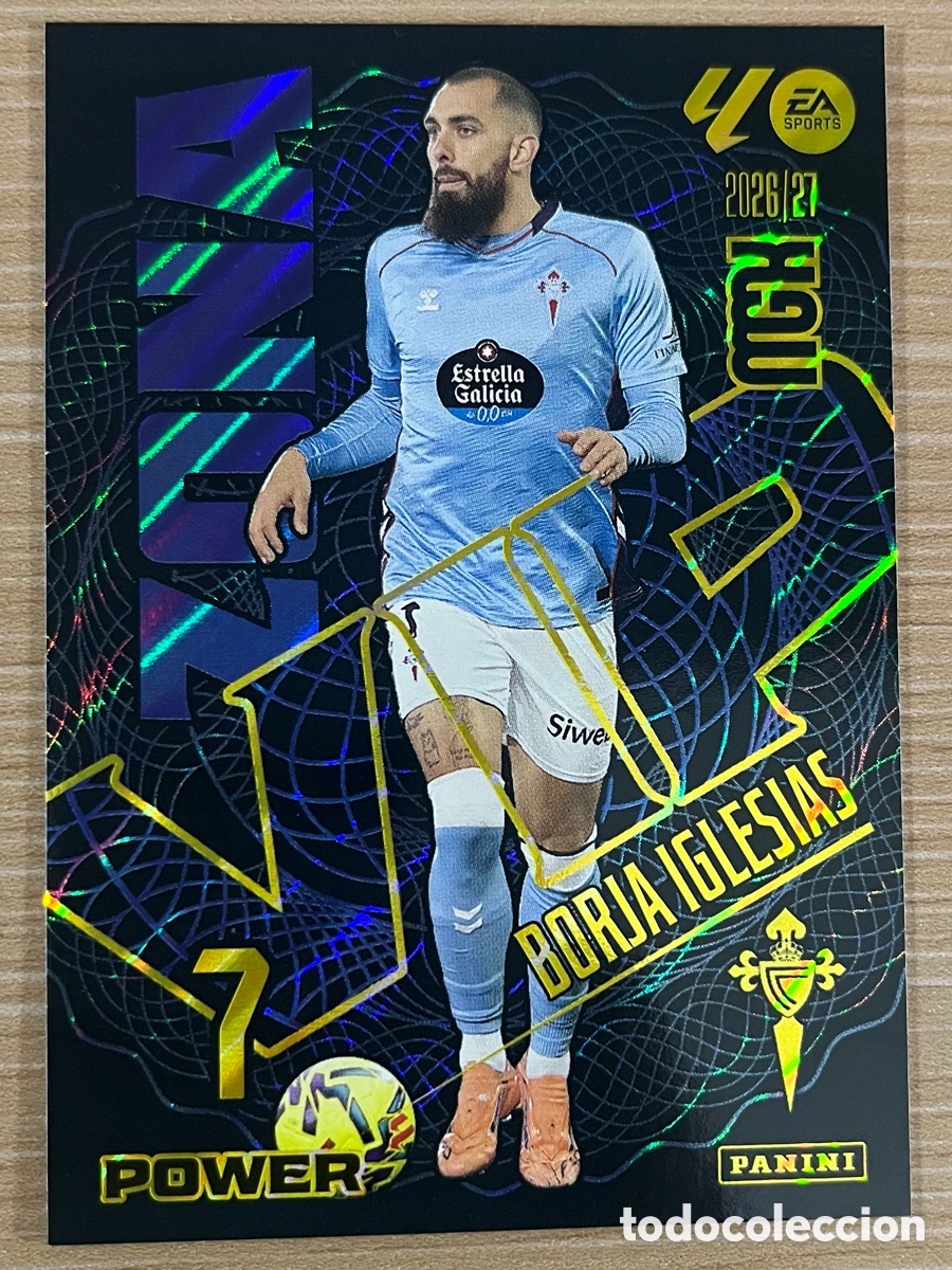Cromos de f&uacute;tbol: Borja Iglesia Zona Vip Power Megacracks 2026-27 - Celta