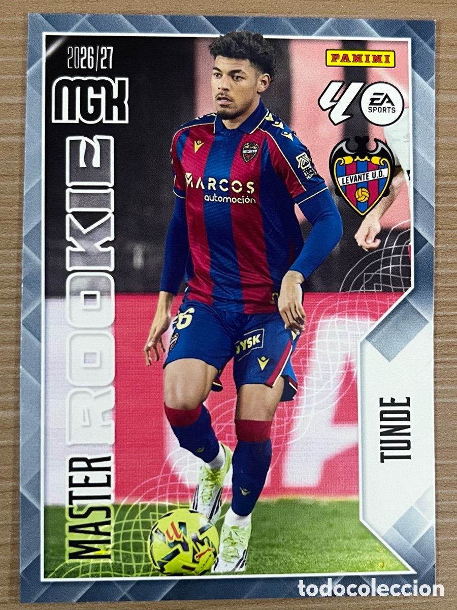 Cromos de f&uacute;tbol: Tunde Master Rookie Megacracks 2026-27 - Levante