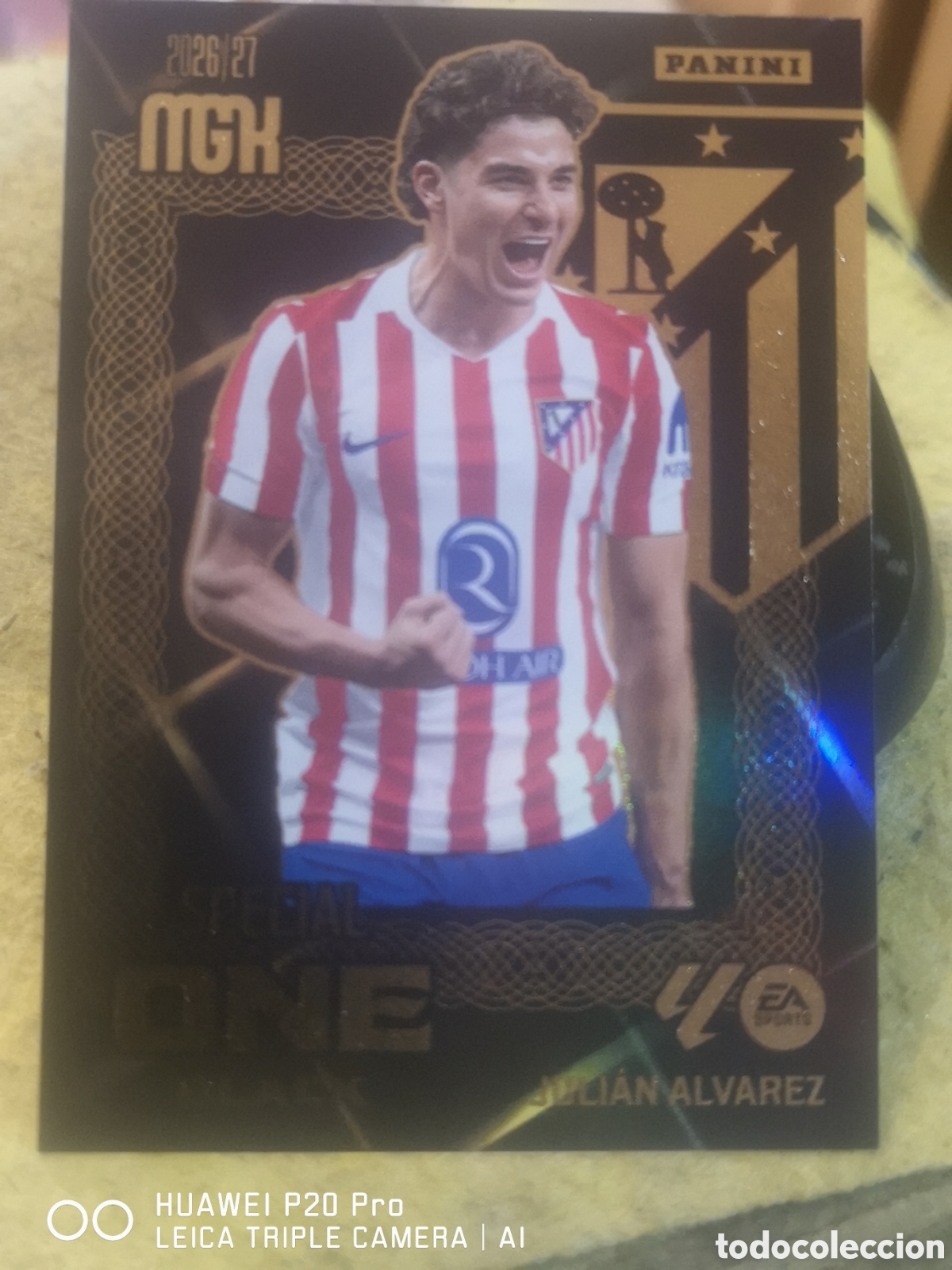 Cromos de f&uacute;tbol: MEGACRACKS 2026 27 SPECIAL ONE BLACK JULIAN ALVAREZ 19 - ATLETICO DE MADRID