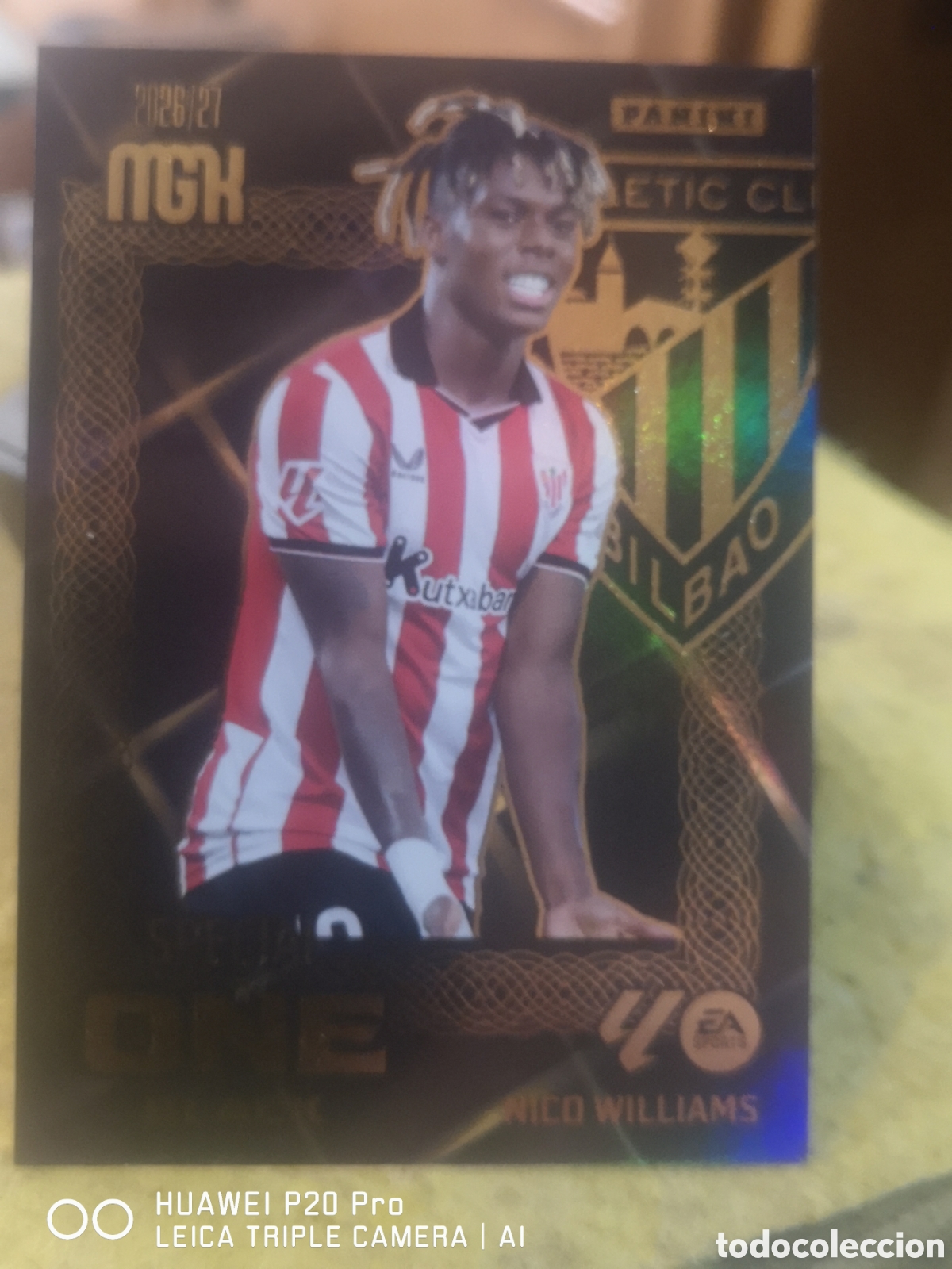 Cromos de f&uacute;tbol: MEGACRACKS 2026 27 SPECIAL ONE BLACK NICO WILLIAMS 10 - ATHLETIC BILBAO