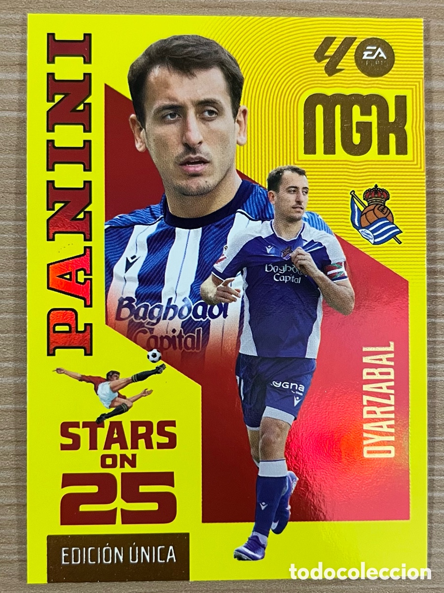 Cromos de f&uacute;tbol: Oyarzabal Stars on 25 Megacracks 2026-27 - Real Sociedad