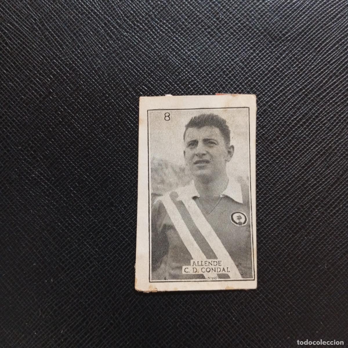 Cromos de f&uacute;tbol: 8 ALLENDE GRAFICAS BRASIL 1956 1957 FUTBOL LIGA 56 57 - DESPEGADO - A130 PG73