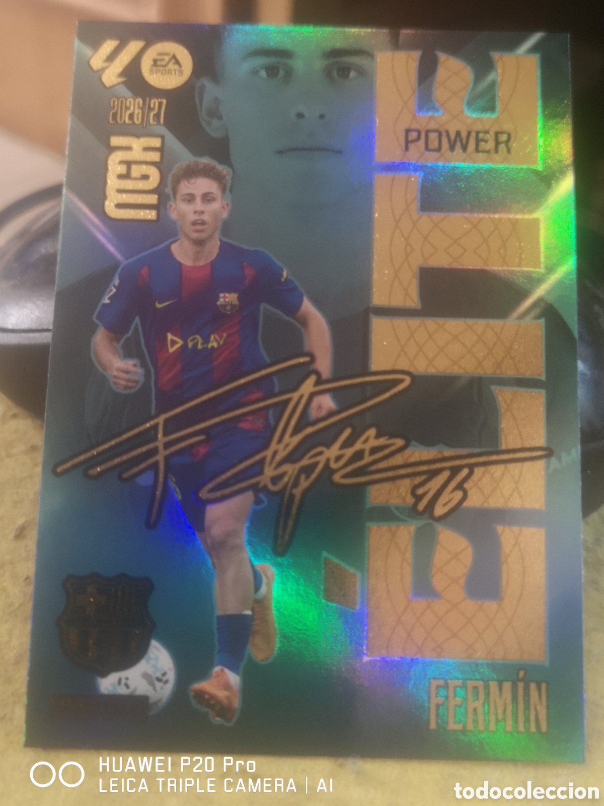 Cromos de f&uacute;tbol: MEGACRACKS 2026 27 ELITE POWER FERMIN 6P - BARCELONA