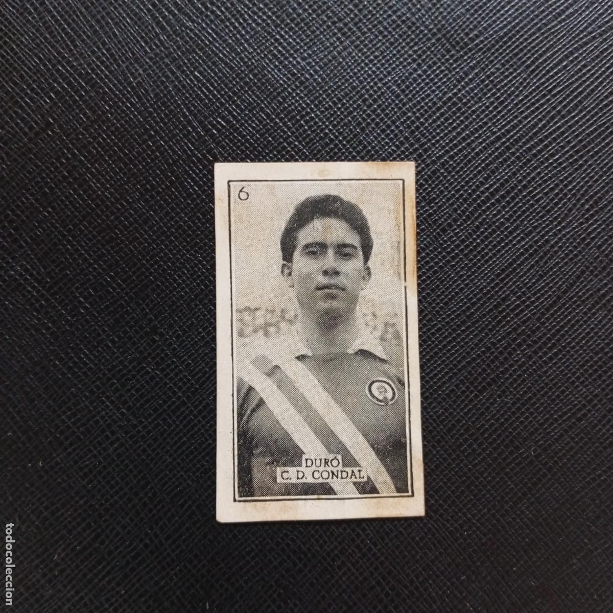 Cromos de f&uacute;tbol: 6 DURO CONDAL GRAFICAS BRASIL 1956 1957 FUTBOL LIGA 56 57 - DESPEGADO - A130 PG100