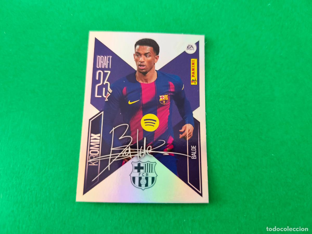 Cromos de f&uacute;tbol: CROMO FUTBOL BALDE F.C. BARCELONA SIN PEGAR N&ordm; K2 KROMIX LIGA ESTE 2026-2027/26-27 PANINI