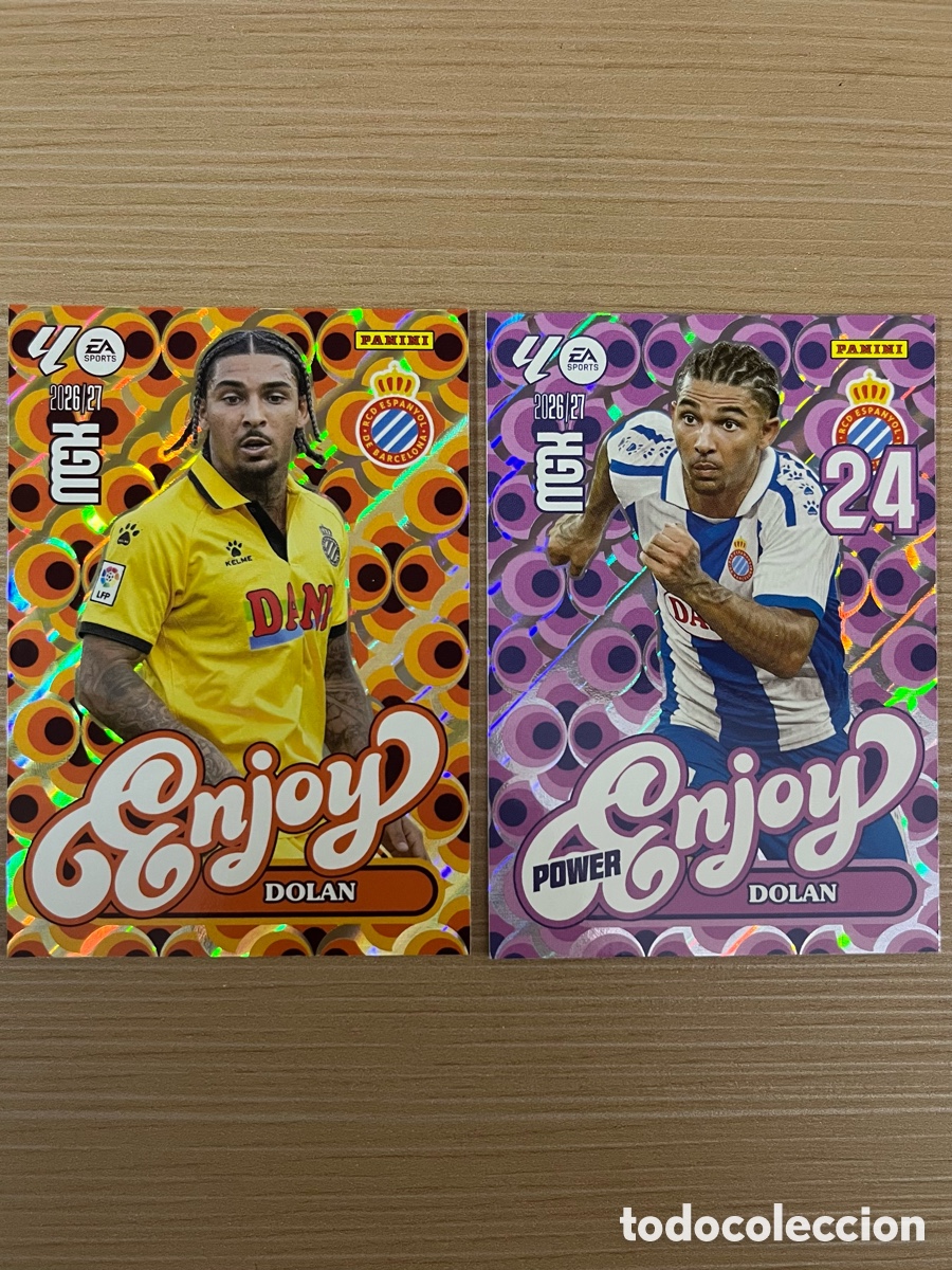 Cromos de f&uacute;tbol: Lote Dolan Enjoy Megacracks 2026-27 - Espanyol
