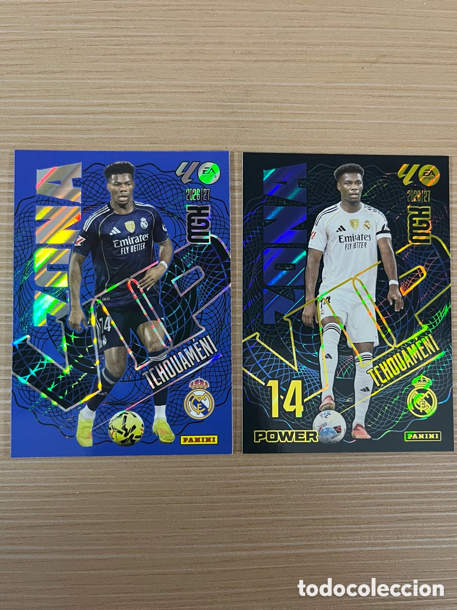 Football Stickers: Lote Tchouameni Zona Vip Megacracks 2026-27 - Real Madrid