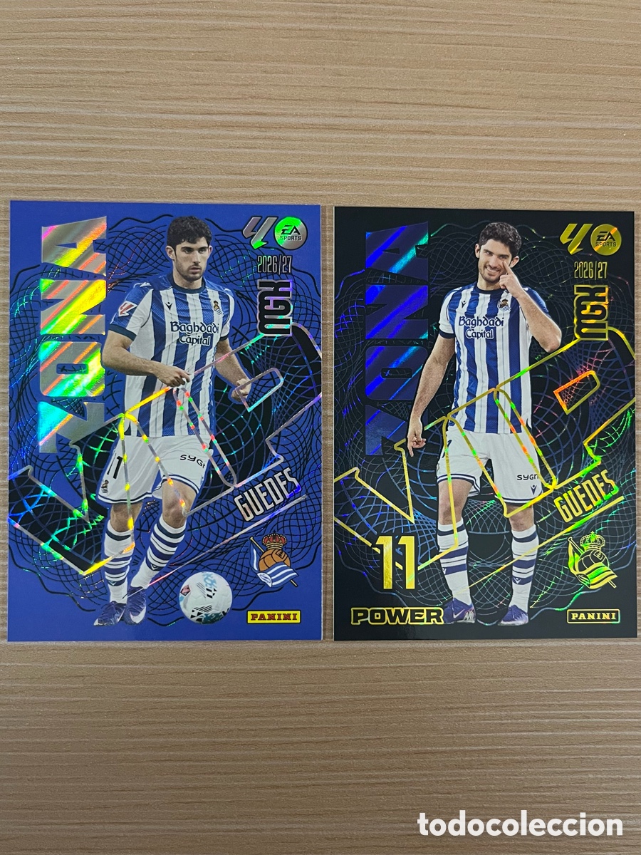 Football Stickers: Lote Guedes Zona Vip Megacracks 2026-27 - Real Sociedad
