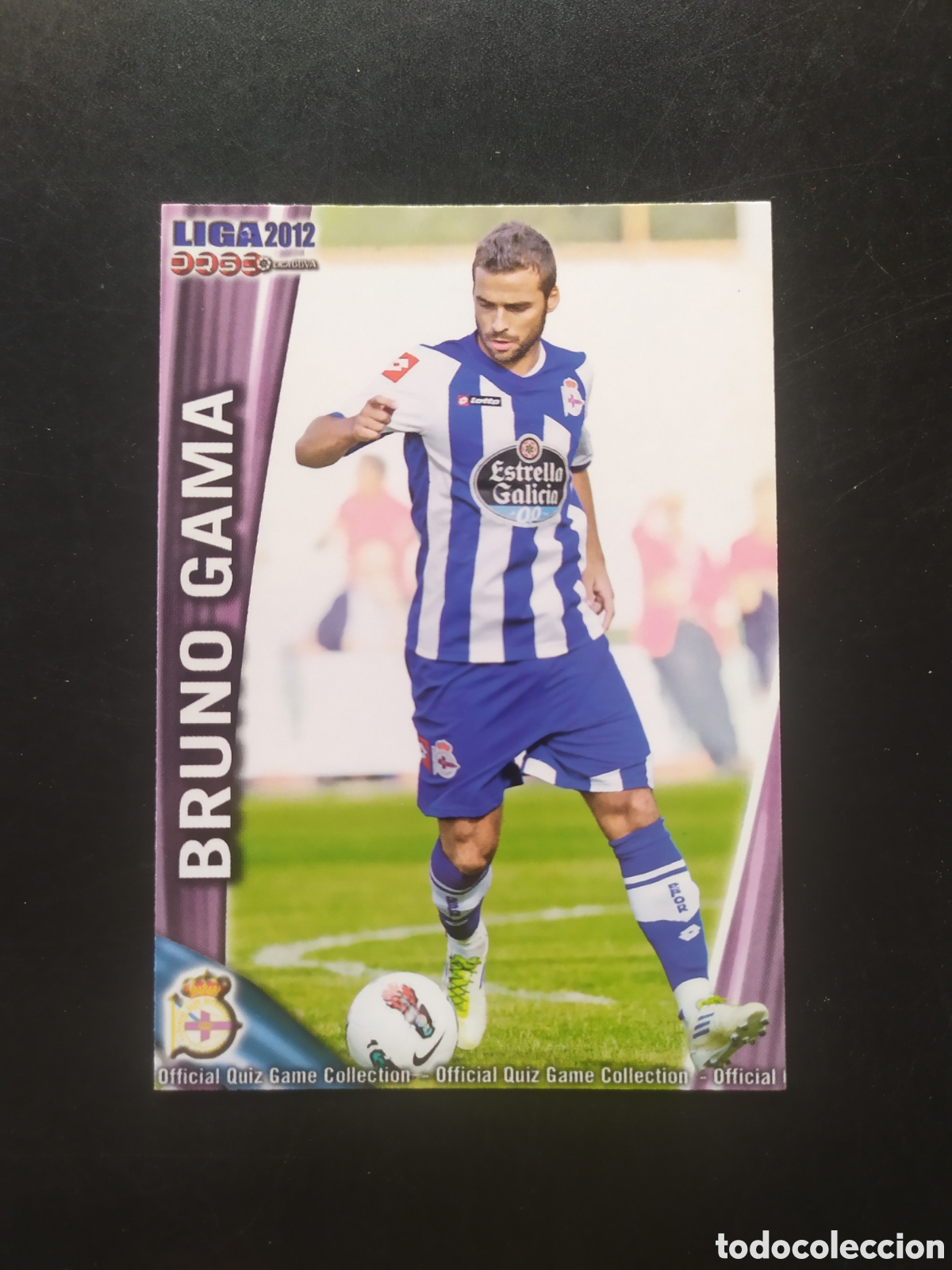 Football Stickers: Mundicromo fichas Liga 2011 2012 11 12 Bruno Gama n&deg; 722 Deportivo Coru&ntilde;a