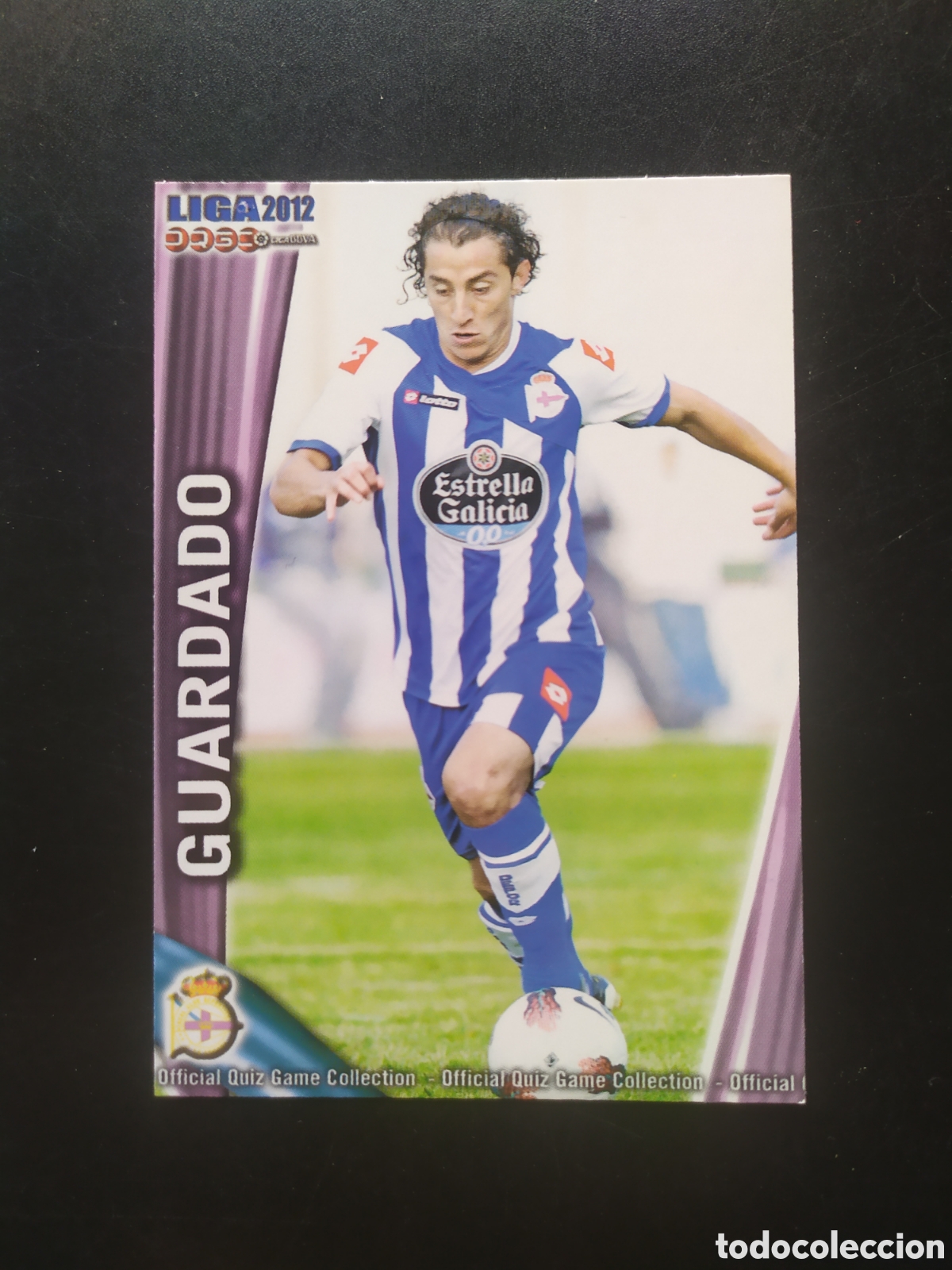Fu&szlig;ball-Sticker: Mundicromo fichas Liga 2011 2012 11 12 Guardado n&deg; 724 Deportivo Coru&ntilde;a