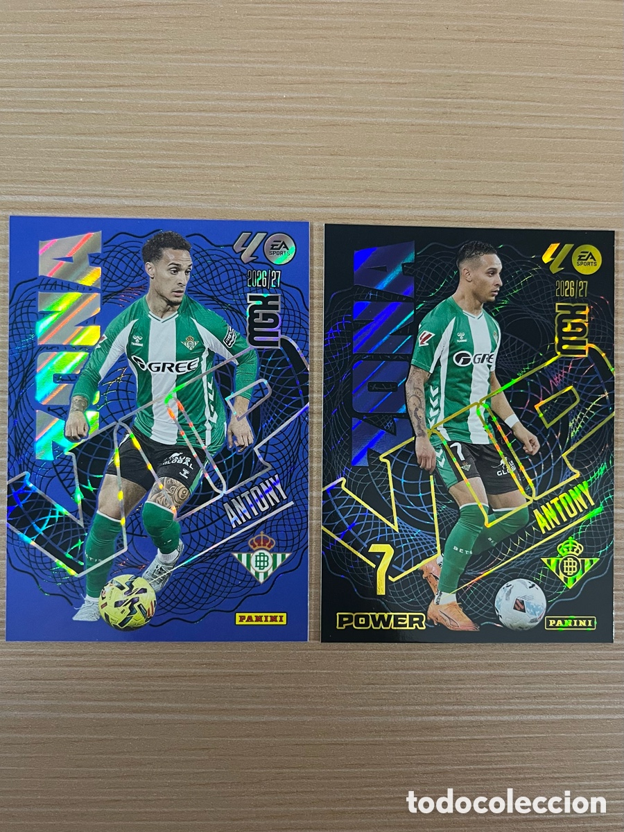 Cartes &agrave; collectionner de Football: Lote Antony Zona Vip Megacracks 2026-27 - Real Betis
