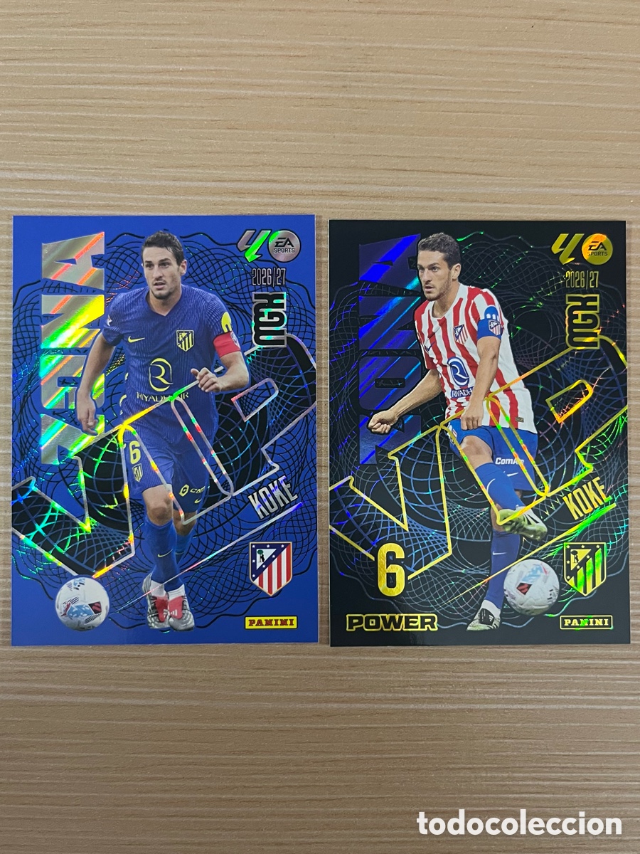 Cromos de f&uacute;tbol: Lote Koke Zona Vip Megacracks 2026-27 - Atl&eacute;tico de Madrid