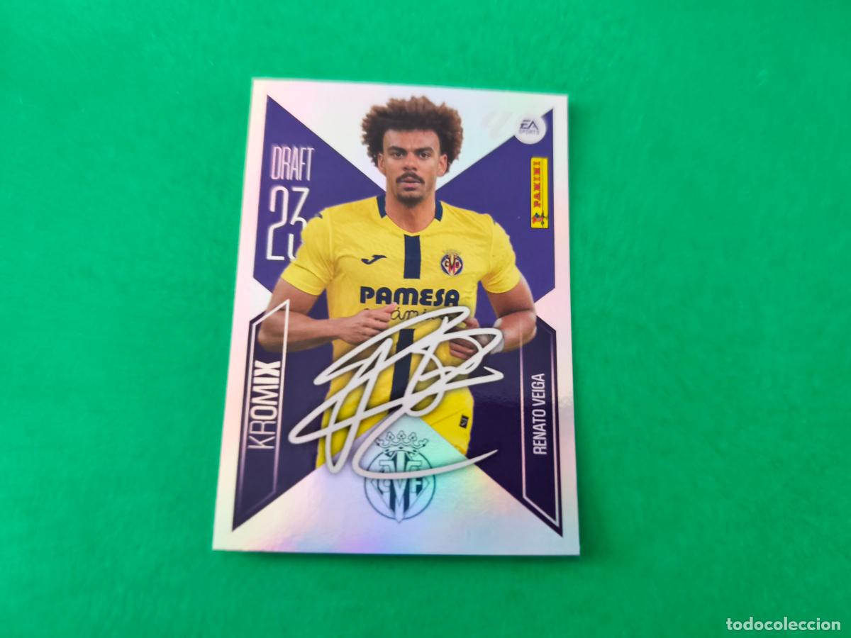 Cromos de f&uacute;tbol: CROMO FUTBOL RENATO VEIGA VILLARREAL C.F. SIN PEGAR N&ordm; K20 KROMIX LIGA ESTE 2026-2027/26-27
