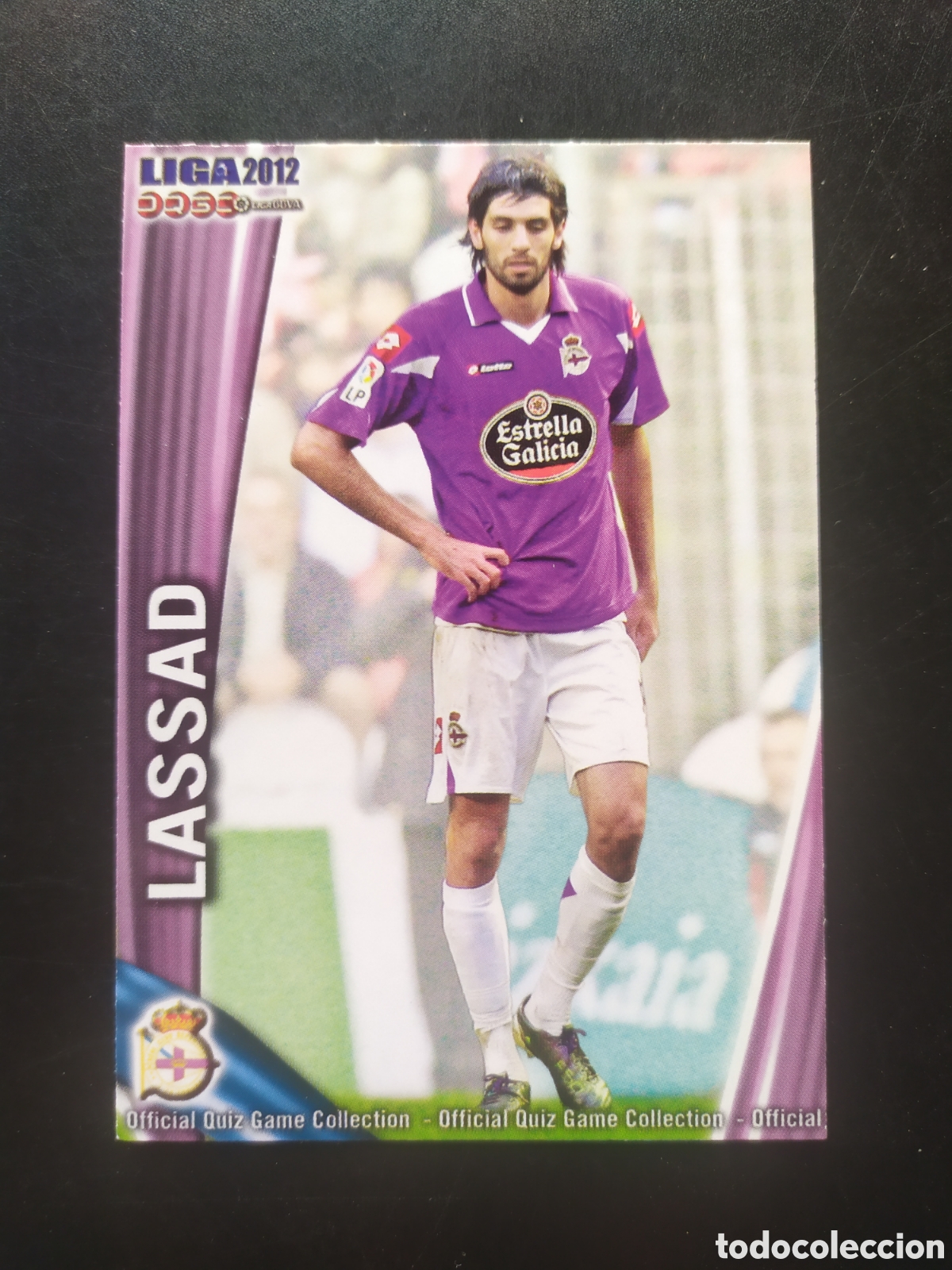 Cromos de f&uacute;tbol: Mundicromo fichas Liga 2011 2012 11 12 Lassad n&deg; 729 Deportivo Coru&ntilde;a