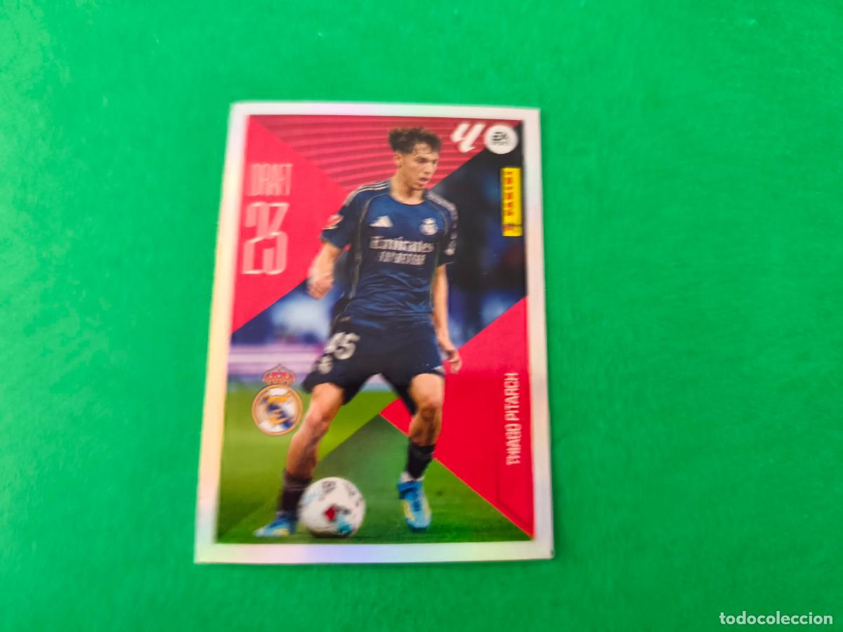 Cromos de f&uacute;tbol: CROMO FUTBOL THIAGO PITARCH REAL MADRID C.F. SIN PEGAR N&ordm; 22 DRAFT 23 LIGA ESTE 2026-2027/26-27