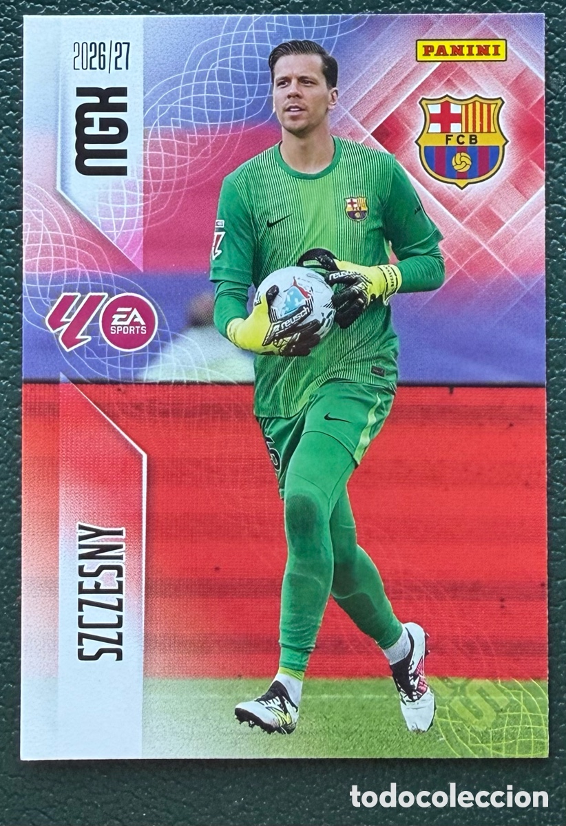 Figurine di Calcio: 75 SZCZESNY FC BARCELONA FICHAS ALBUM MEGACRACKS 2026 2027 MGK 26 27