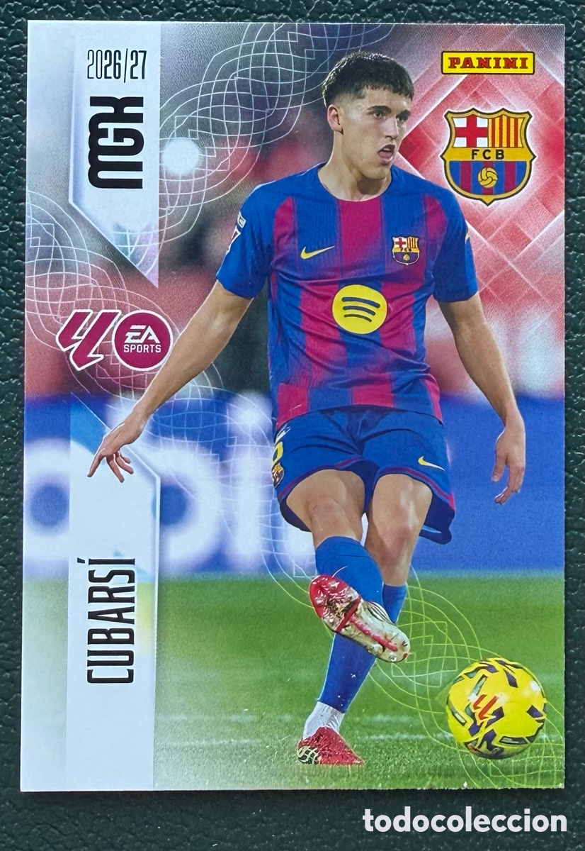 Figurine di Calcio: 78 CUBARSI FC BARCELONA FICHAS ALBUM MEGACRACKS 2026 2027 MGK 26 27