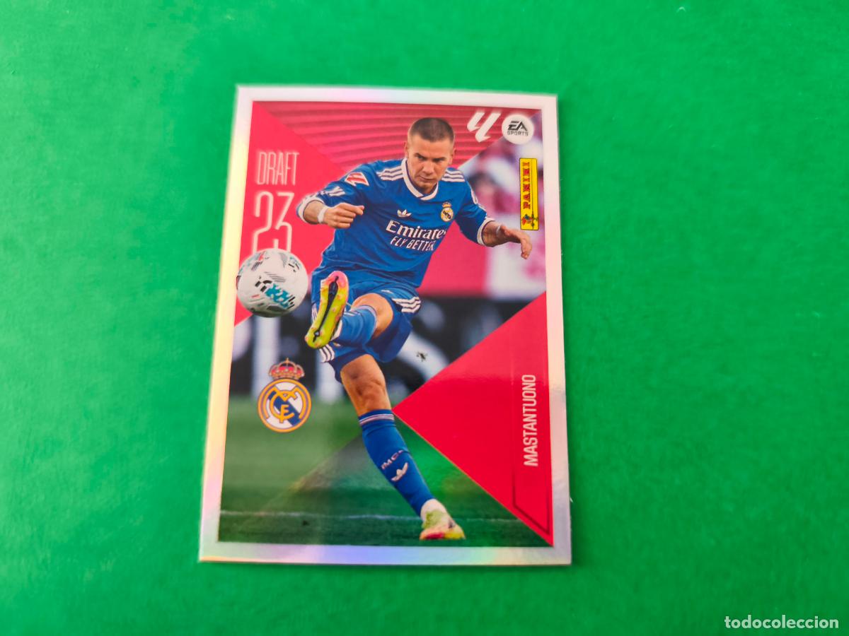 Cromos de f&uacute;tbol: CROMO FUTBOL MASTANTUONO REAL MADRID C.F. SIN PEGAR N&ordm; 16 DRAFT 23 LIGA ESTE 2026-2027/26-27