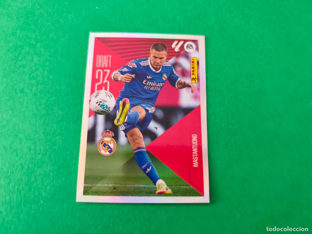 Cromos de f&uacute;tbol: CROMO FUTBOL MASTANTUONO REAL MADRID C.F. SIN PEGAR N&ordm; 16 DRAFT 23 LIGA ESTE 2026-2027/26-27