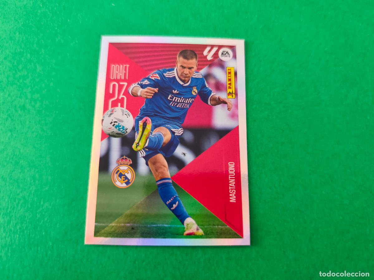 Cromos de f&uacute;tbol: CROMO FUTBOL MASTANTUONO REAL MADRID C.F. SIN PEGAR N&ordm; 16 DRAFT 23 LIGA ESTE 2026-2027/26-27