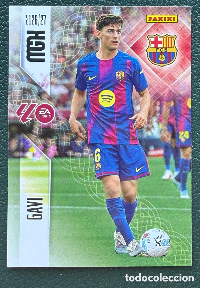 Cromos de Futebol: 84 GAVI FC BARCELONA FICHAS ALBUM MEGACRACKS 2026 2027 MGK 26 27