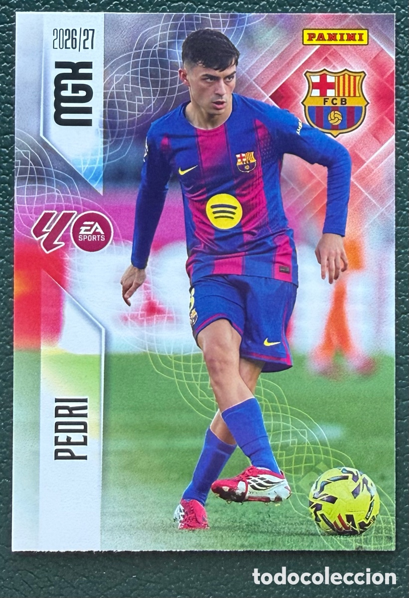 Cromos de Futebol: 85 PEDRI FC BARCELONA FICHAS ALBUM MEGACRACKS 2026 2027 MGK 26 27