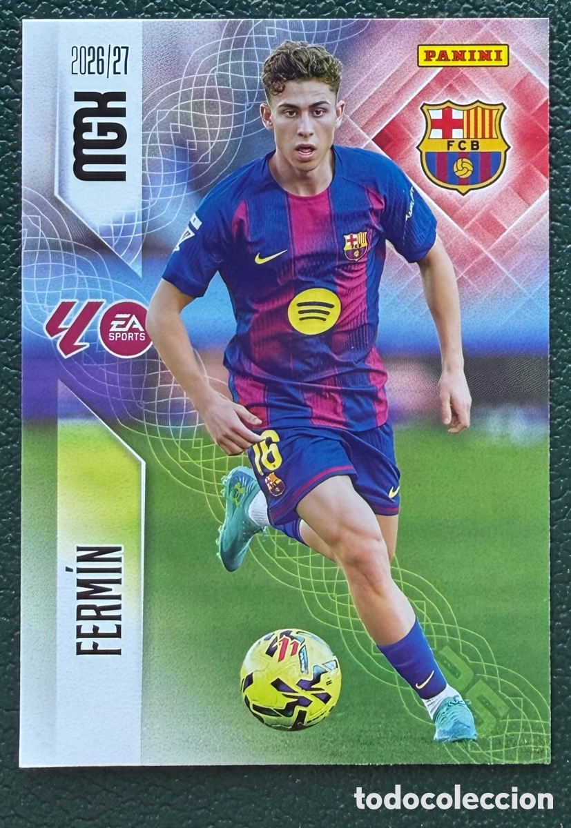Cromos de Futebol: 86 FERMIN FC BARCELONA FICHAS ALBUM MEGACRACKS 2026 2027 MGK 26 27