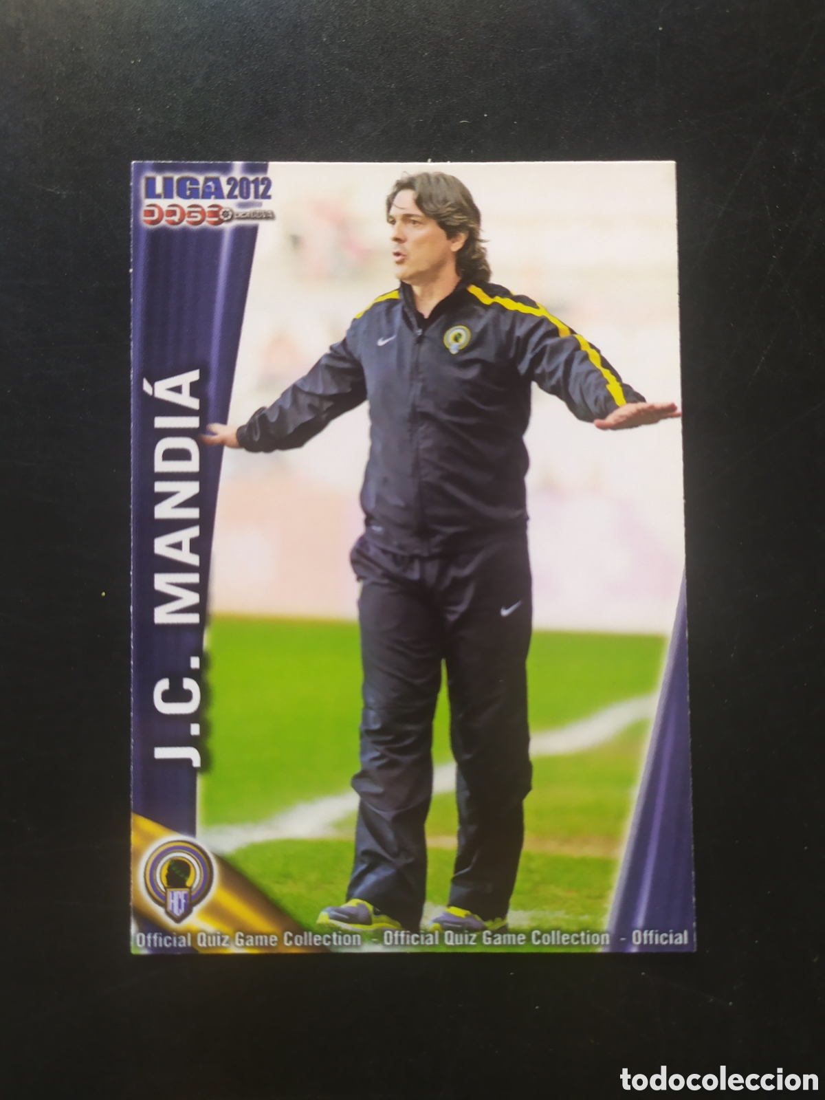 Cromos de f&uacute;tbol: Mundicromo fichas Liga 2011 2012 11 12 Juan Carlos Mandia error n&deg; 735 H&eacute;rcules