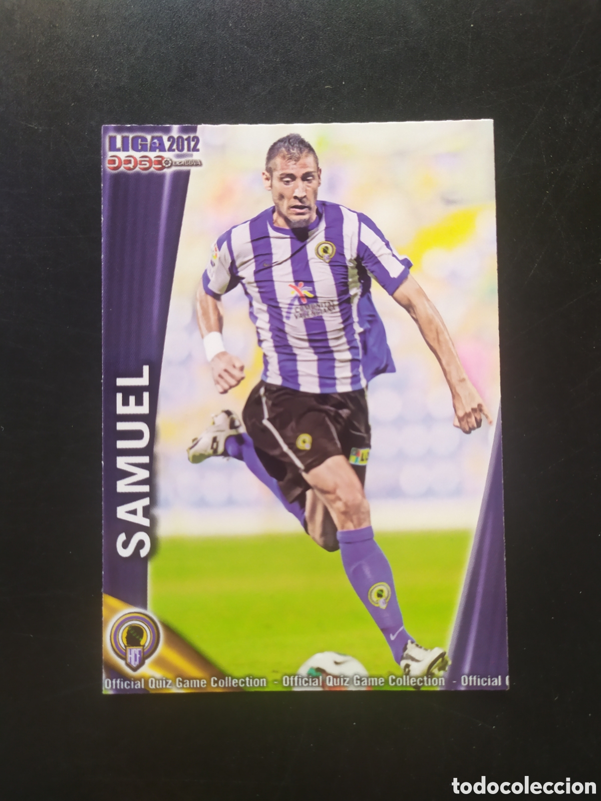 Cromos de f&uacute;tbol: Mundicromo fichas Liga 2011 2012 11 12 Samuel n&deg; 738 H&eacute;rcules