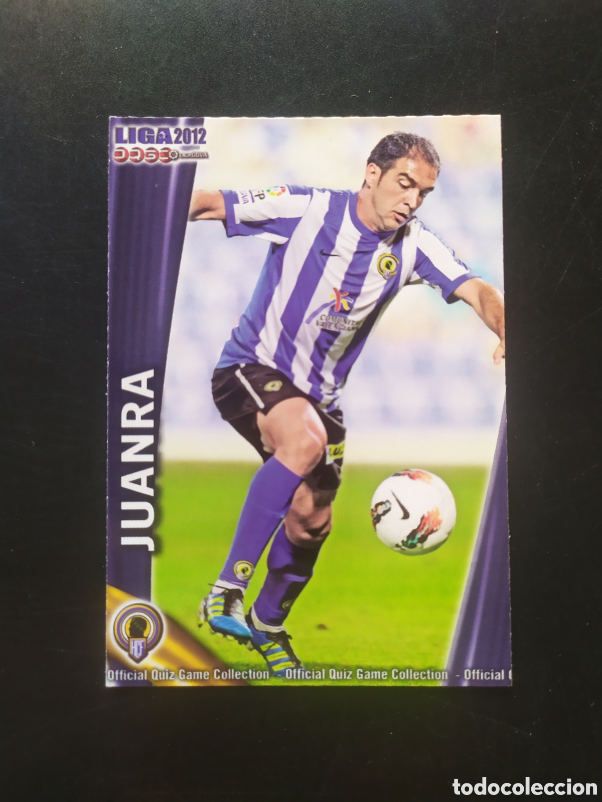 Cromos de f&uacute;tbol: Mundicromo fichas Liga 2011 2012 11 12 Juanra n&deg; 739 H&eacute;rcules