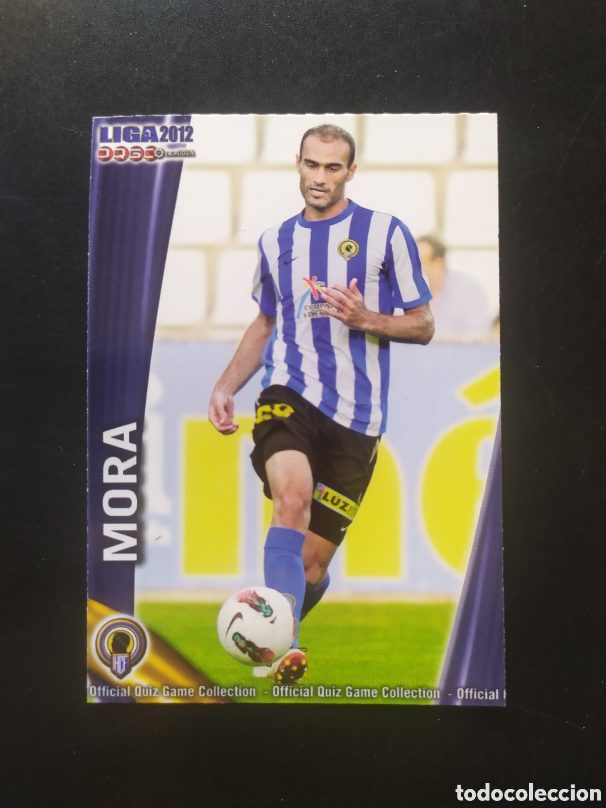 Cromos de f&uacute;tbol: Mundicromo fichas Liga 2011 2012 11 12 Mora n&deg; 740 H&eacute;rcules