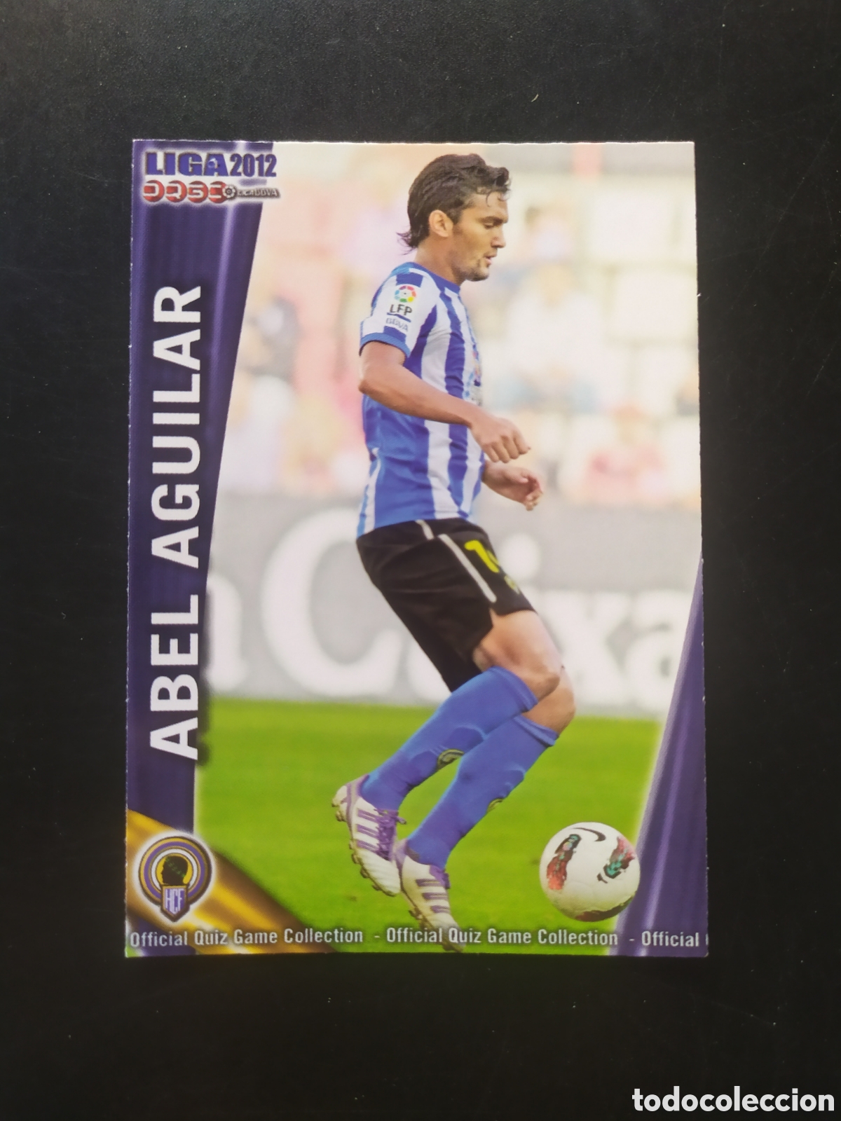 Cromos de f&uacute;tbol: Mundicromo fichas Liga 2011 2012 11 12 Abel Aguilar n&deg; 742 H&eacute;rcules