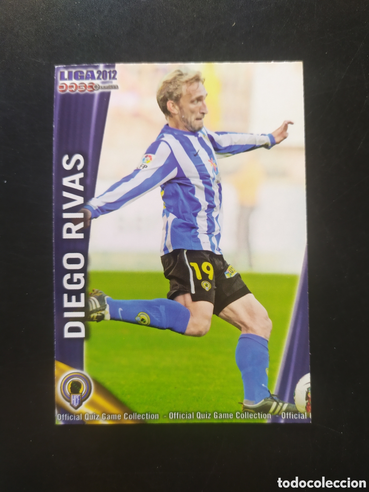 Cromos de f&uacute;tbol: Mundicromo fichas Liga 2011 2012 11 12 Diego Rivas n&deg; 743 H&eacute;rcules