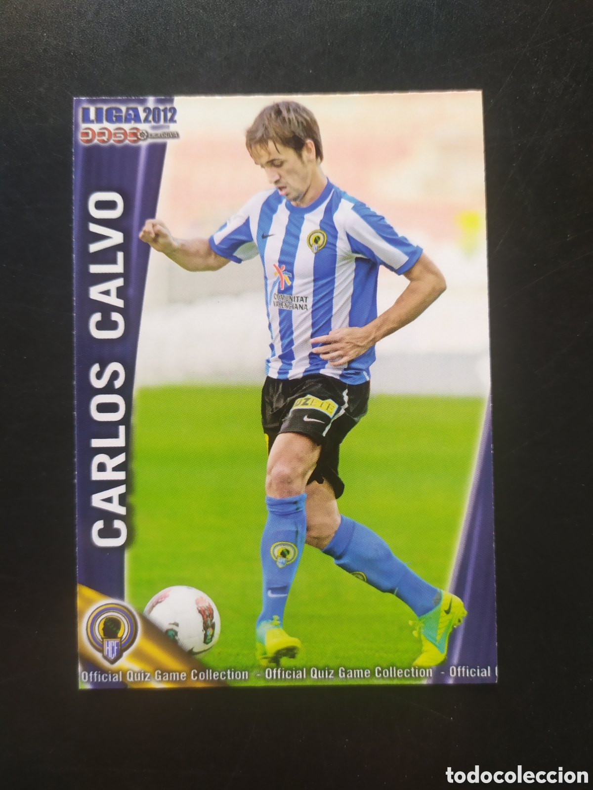 Cromos de f&uacute;tbol: Mundicromo fichas Liga 2011 2012 11 12 Carlos Calvo n&deg; 747 H&eacute;rcules