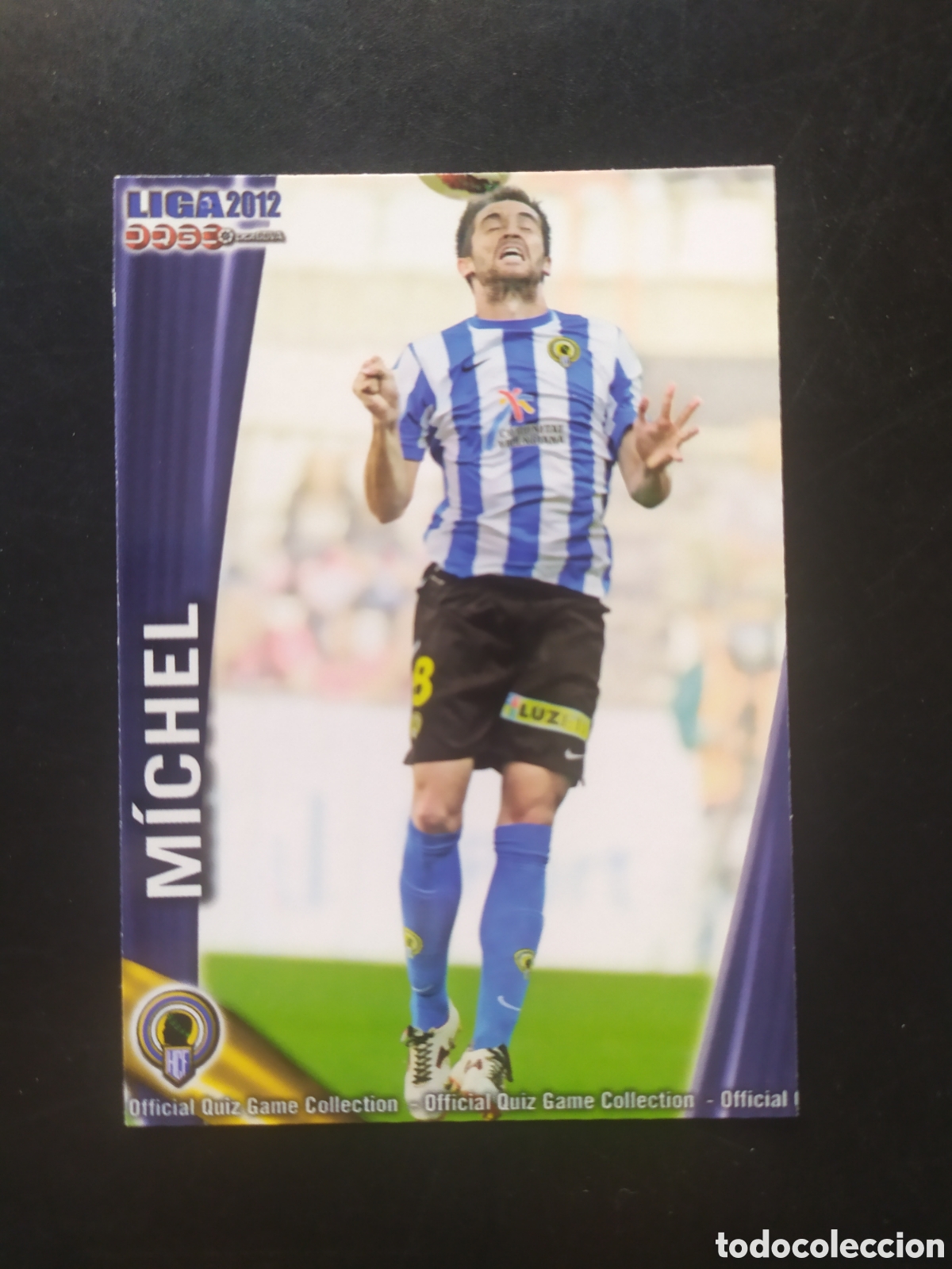 Cromos de f&uacute;tbol: Mundicromo fichas Liga 2011 2012 11 12 Michel n&deg; 748 H&eacute;rcules