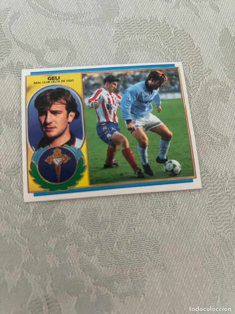 Cromos de f&uacute;tbol: GELI CELTA DE VIGO SIN PEGAR EDICIONES ESTE 1996-97