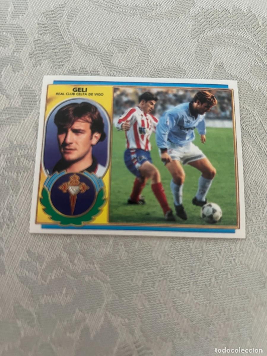 Cromos de f&uacute;tbol: GELI CELTA DE VIGO SIN PEGAR EDICIONES ESTE 1996-97