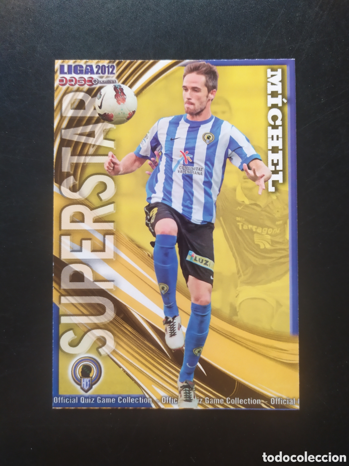 Football Stickers: Mundicromo fichas Liga 2011 2012 11 12 Michel superstar mate n&deg; 753 H&eacute;rcules