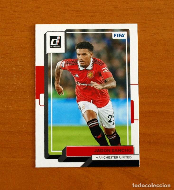 Cromos de f&uacute;tbol: Manchester United - N&ordm; 166 Jadon Sancho - D-DONRUSS SOCCER -FIFA -Panini 2022-2023-22-23
