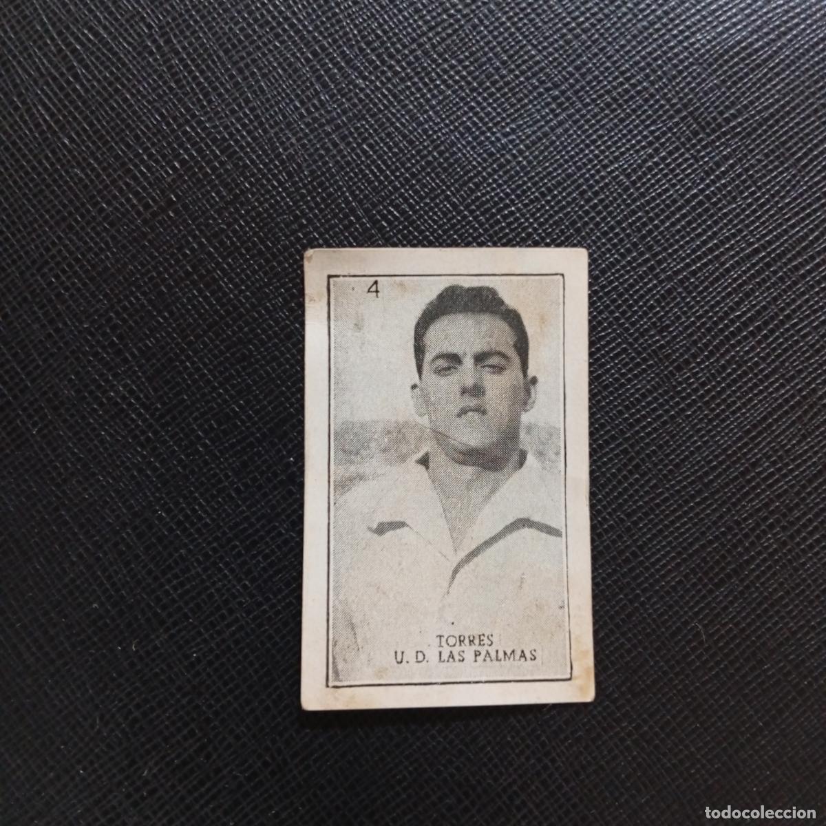 Cromos de f&uacute;tbol: 4 TORRES LAS PALMAS GRAFICAS BRASIL 1956 1957 FUTBOL LIGA 56 57 - DESPEGADO - A130 PG127