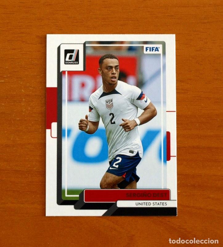 Cromos de f&uacute;tbol: United States-USA - N&ordm; 172 Sergi&ntilde;o Dest - D-DONRUSS SOCCER -FIFA -Panini 2022-2023-22-23