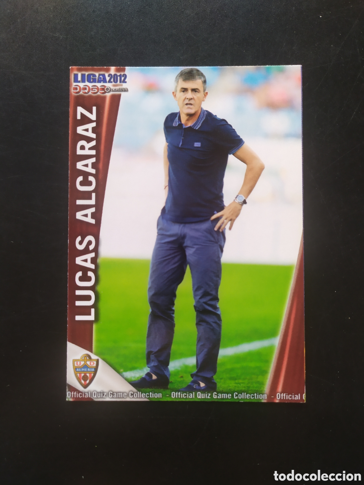 Cromos de f&uacute;tbol: Mundicromo fichas Liga 2011 2012 11 12 Lucas Alcaraz n&deg; 756 Almer&iacute;a