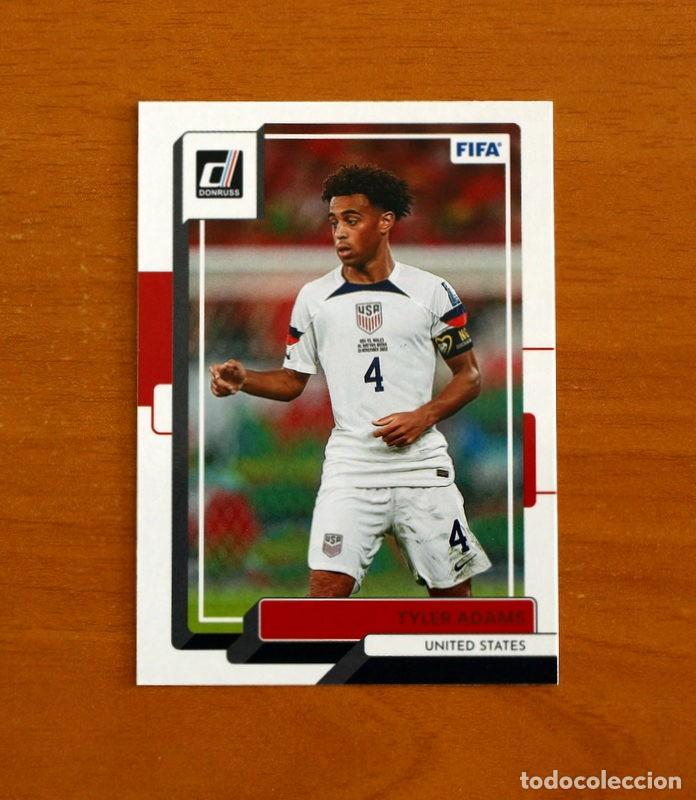 Cromos de f&uacute;tbol: United States-USA - N&ordm; 173 Tyler Adams - D-DONRUSS SOCCER -FIFA -Panini 2022-2023-22-23