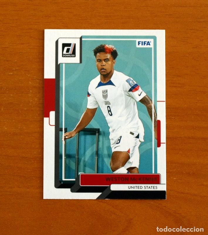 Cromos de f&uacute;tbol: United States-USA - N&ordm; 174 Weston McKennie - D-DONRUSS SOCCER -FIFA -Panini 2022-2023-22-23
