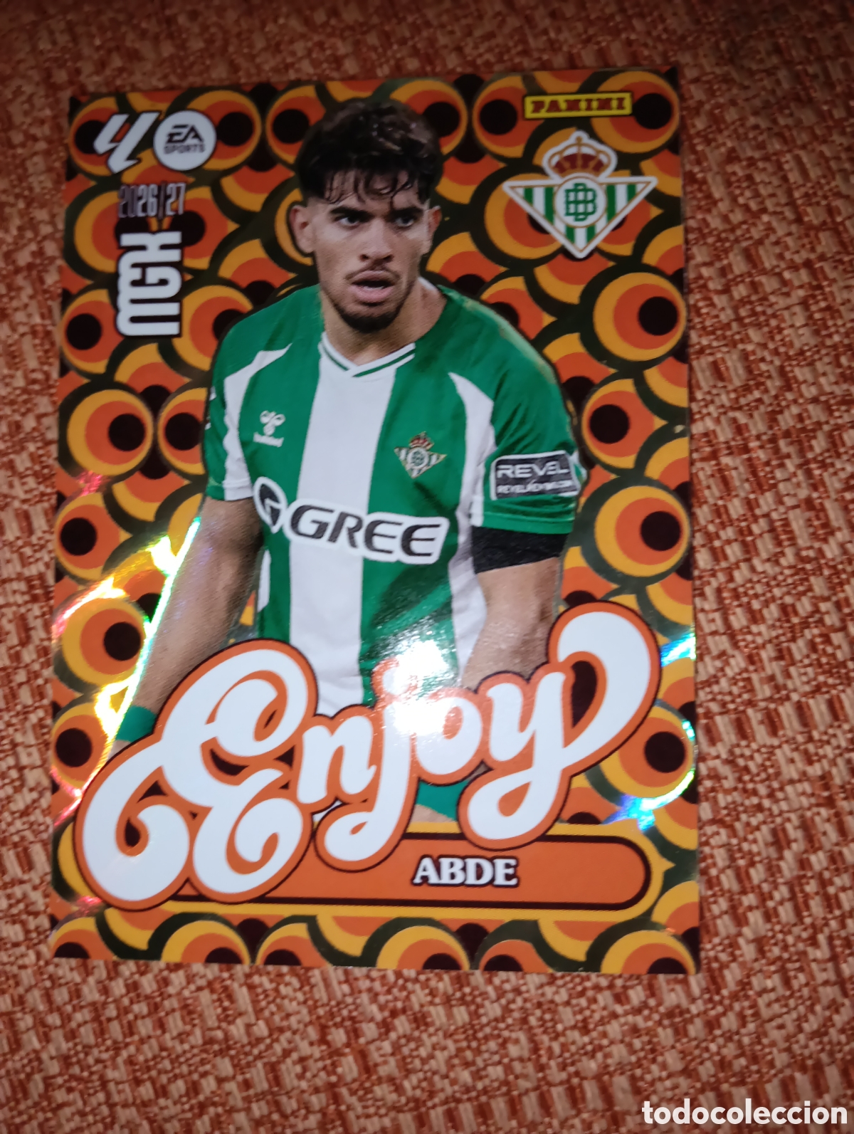 Cromos de f&uacute;tbol: Abde power enjoy Betis megacracks 26-27