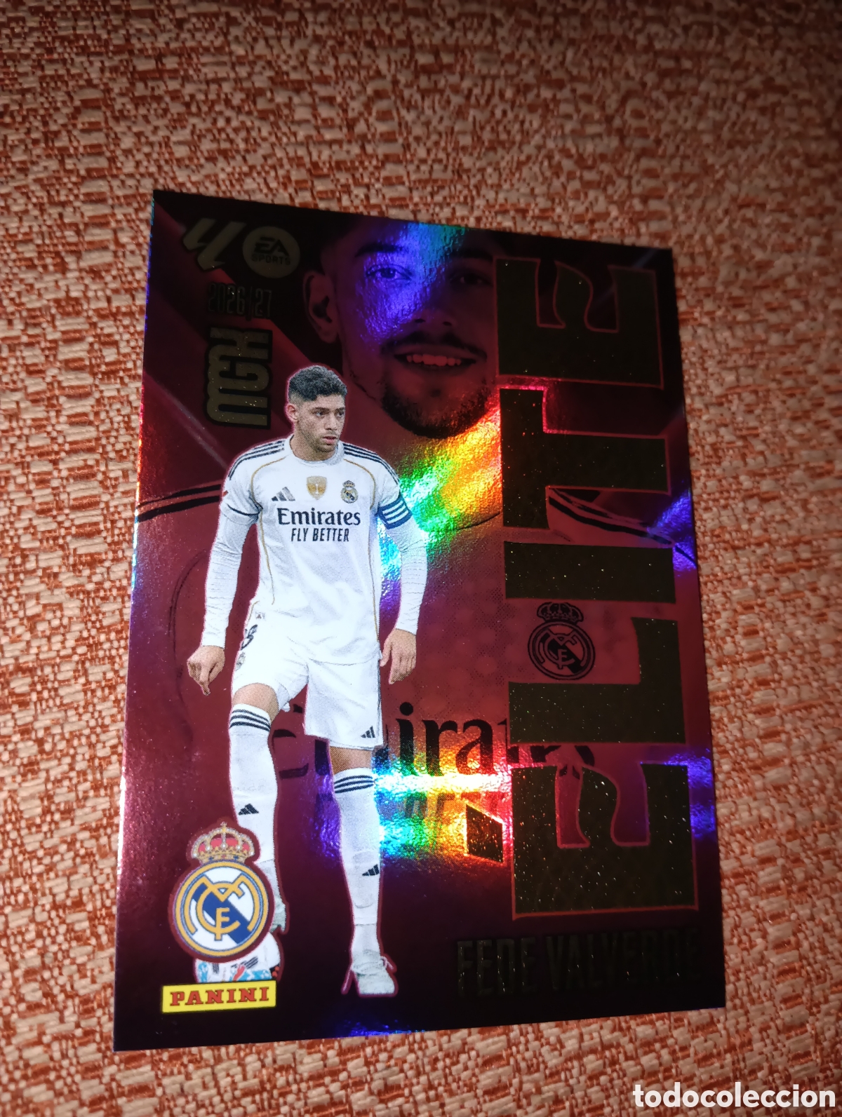 Cromos de f&uacute;tbol: Valverde elite mgk panini 2026-2027 26-27