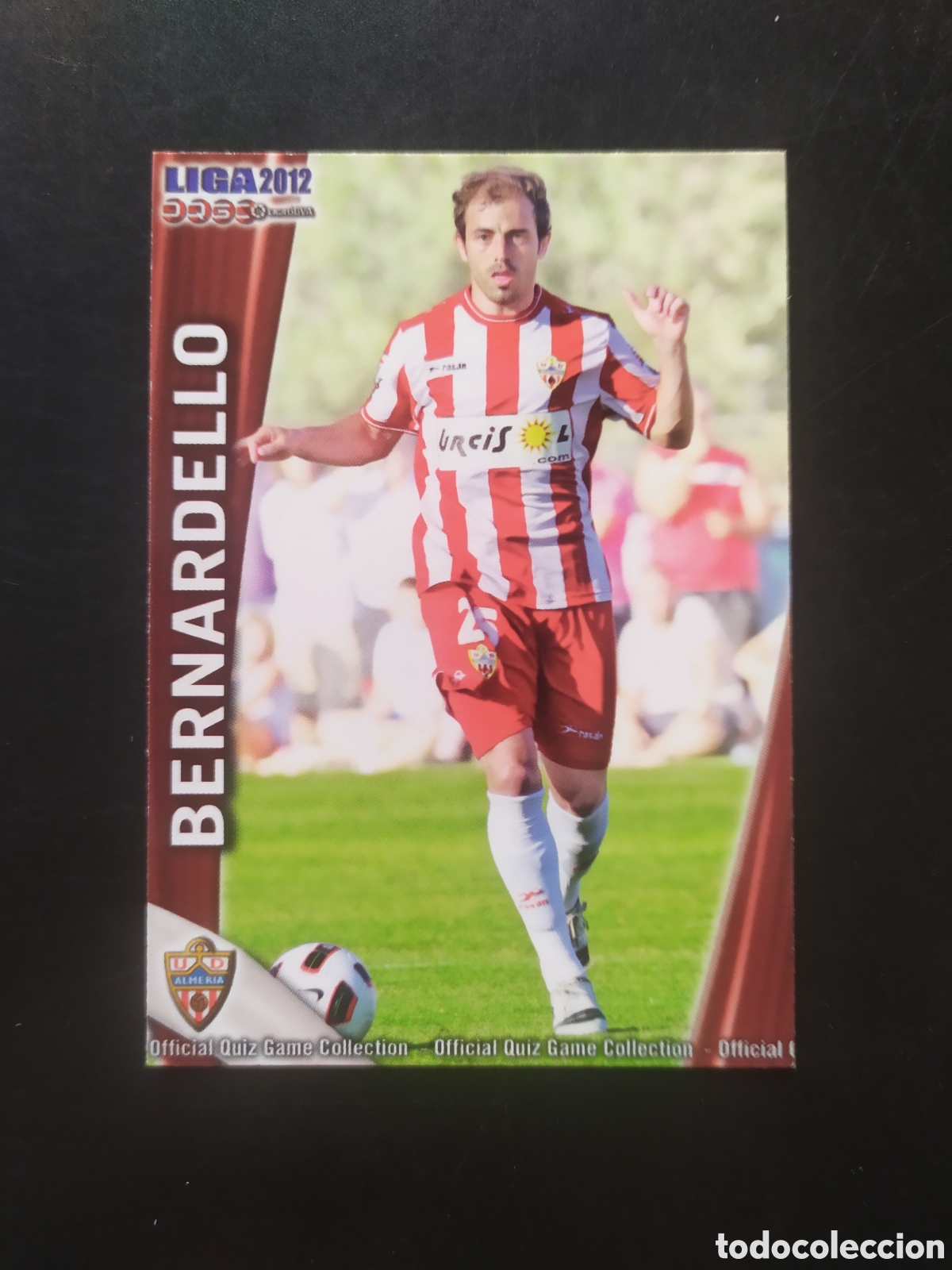 Cromos de f&uacute;tbol: Mundicromo fichas Liga 2011 2012 11 12 Bernardello n&deg; 765 Almer&iacute;a
