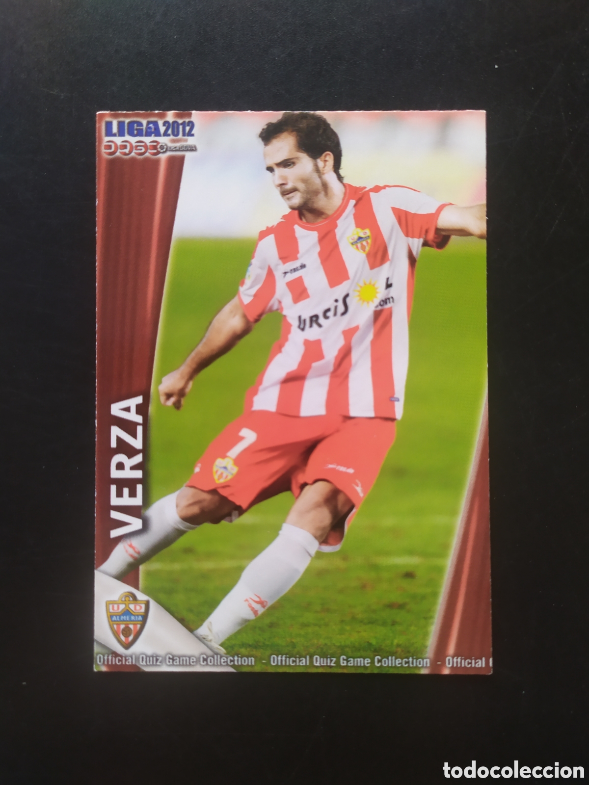 Cromos de f&uacute;tbol: Mundicromo fichas Liga 2011 2012 11 12 Verza n&deg; 767 Almer&iacute;a