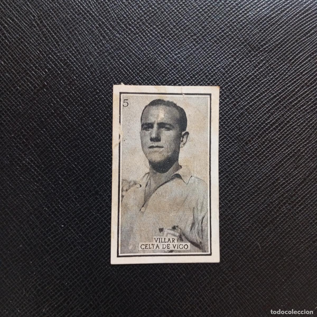 Cartes &agrave; collectionner de Football: 5 VILLAR CELTA GRAFICAS BRASIL 1956 1957 FUTBOL LIGA 56 57 - DESPEGADO - A130 PG307