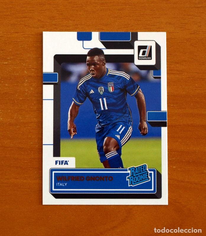 Cromos de f&uacute;tbol: Italia -N&ordm; 183 Wilfried Gnonto -Rated Rookie- D-DONRUSS SOCCER -FIFA-Panini 2022-2023-22-23